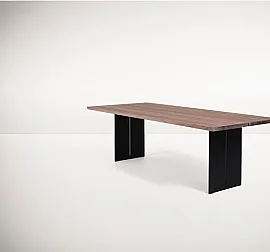 Tisch-Untergestell - Stahl, schwarz