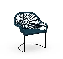 Hochwertiger Designer lounge chair aus Italien