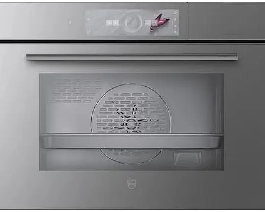 CombiSteamer V6000 45 in Spiegelglas Platinum - 2303200016