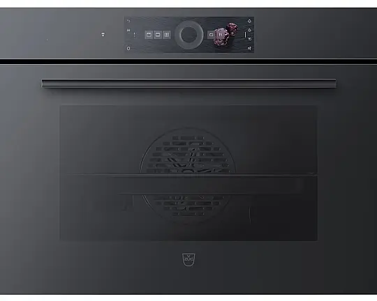 Combisteamer V6000 45 Spiegelglas Schwarz - Combisteamer V6000 45